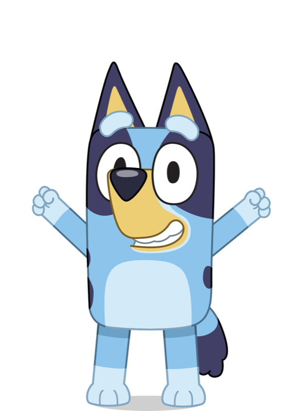 Bluey — official character artwork