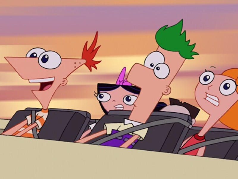 Phineas, Ferb and friends — official Disney artwork