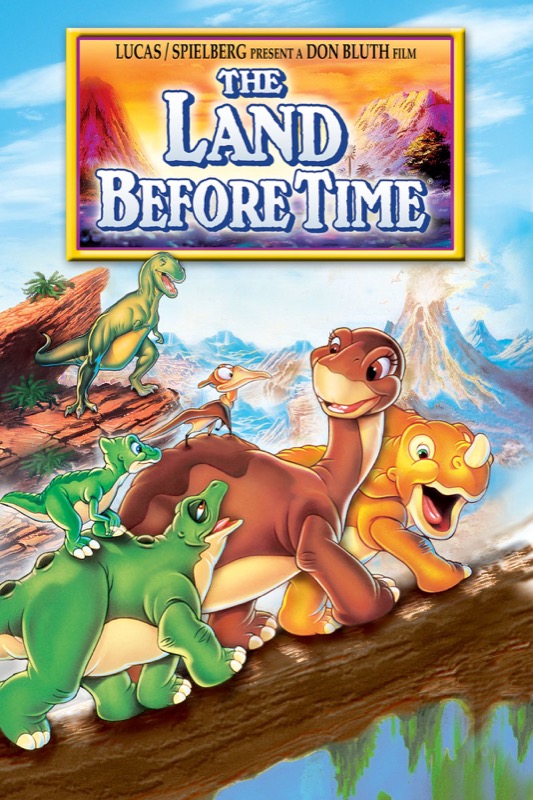 The Land Before Time — official Universal artwork